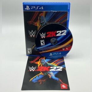 WWE 2K22 Wrestling (Sony PlayStation 4(PS4), 2022) Tested - Working